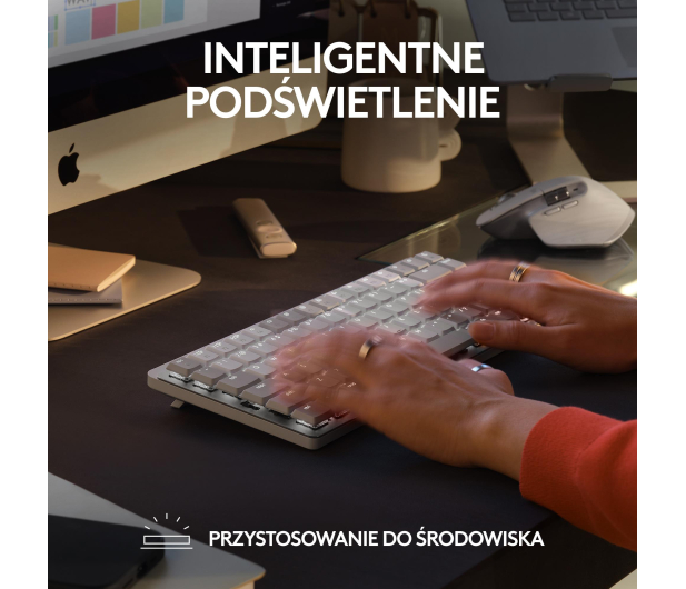 Logitech MX Mechanical Mini for Mac Silver - 1080189 - zdjęcie 7